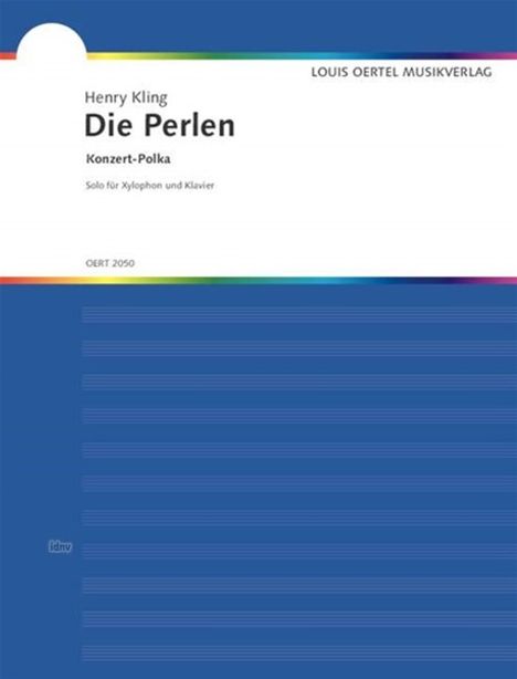 Henry Kling: Die Perlen, Noten