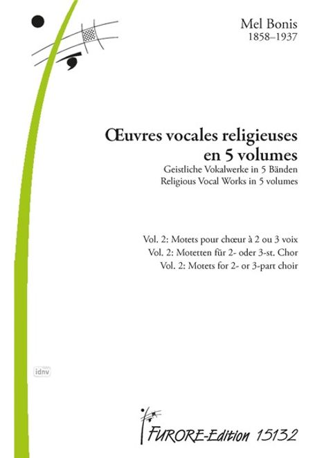 Mel Bonis: OEuvres vocales religieuses en 5 volumes für 2- oder 3-st. Chor, Noten