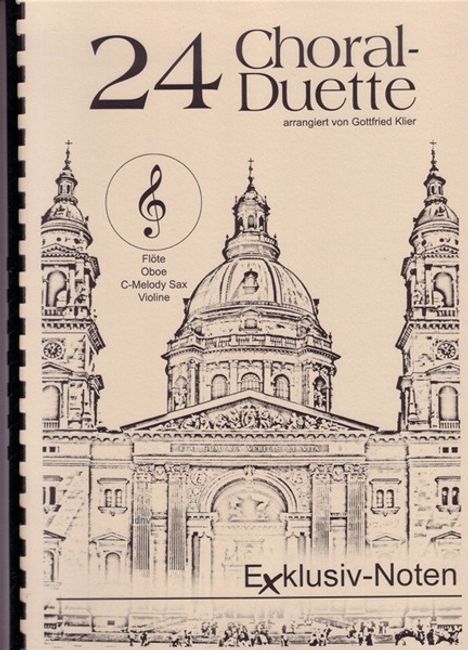 Johann Sebastian Bach: Bach, J.S. / Luther :24 Choral-Duette /SP /2, Noten