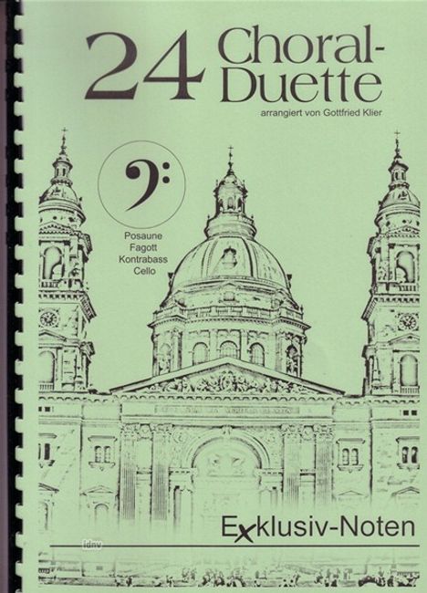 Johann Sebastian Bach: 24 Choral-Duette, Noten