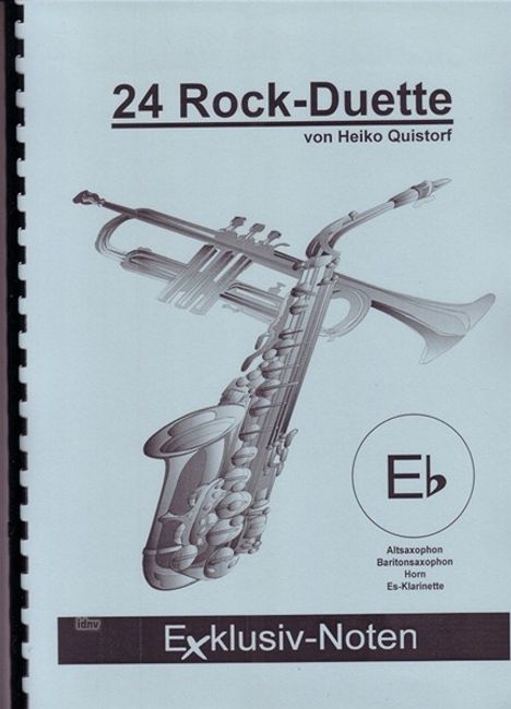 Heiko Quistorf: 24 Rock Duette, Noten