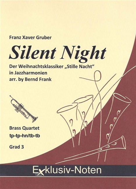 Franz Xaver Gruber: Silent Night, Noten