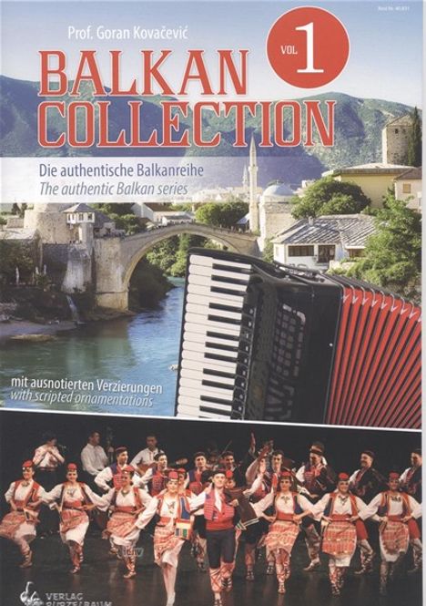 Traditionals: Balkan Collection Vol 1 Akkordeon Solo, Noten