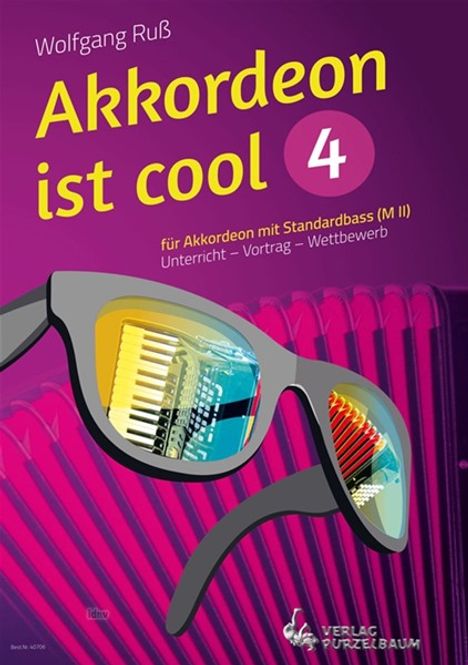 Wolfgang Russ: Akkordeon ist cool 4 für Akkordeon Solo, Noten