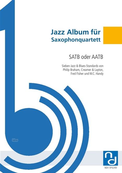 Verschiedene: Jazz Album für Saxophonquartett, Noten