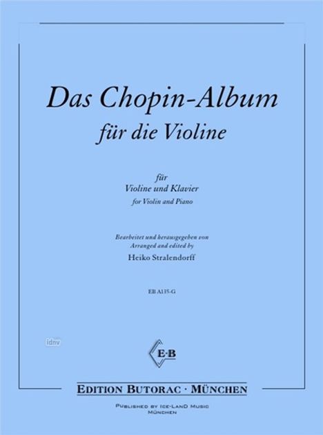 Frederic Chopin: Das Chopin-Album für die Violine, Noten