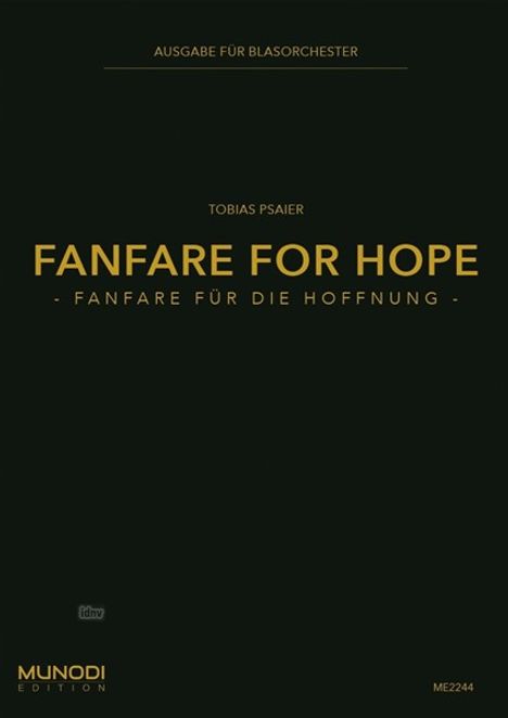 Tobias Psaier: Fanfare for Hope (2022), Noten