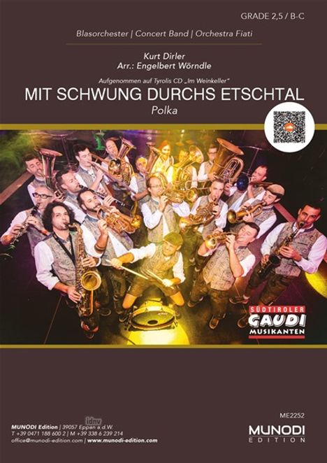 Mit Schwung durchs Etschtal (2016), Noten