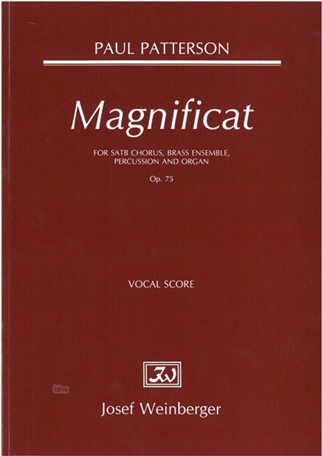 Paul Patterson: Magnificat op. 75, Noten