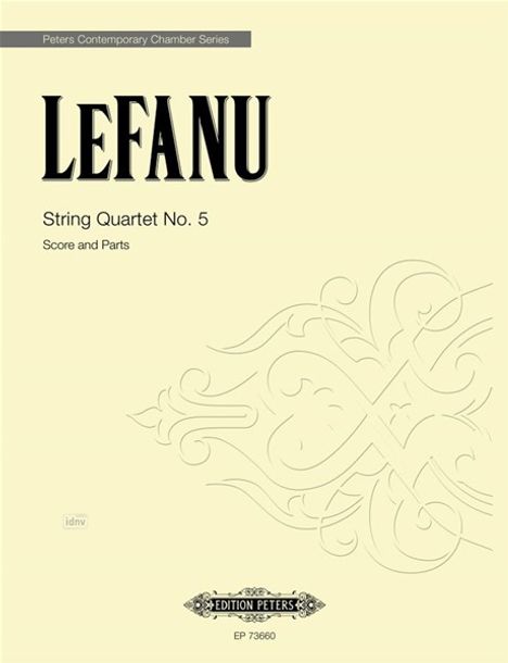 Nicola LeFanu: String Quartet Nr. 5 (2022), Noten