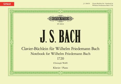Notebook for Wilhelm Friedemann Bach, Buch