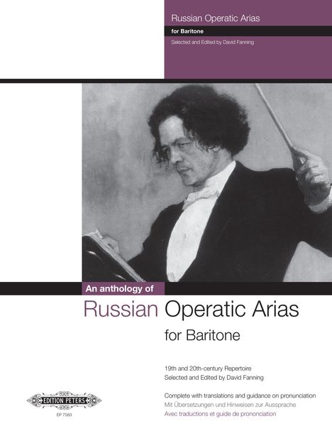 Russian Operatic Arias for Baritone and Piano, Buch