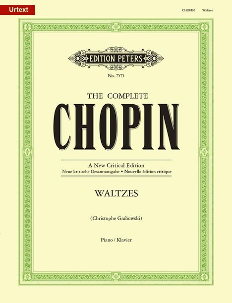 Frederic Chopin: Walzer, Noten