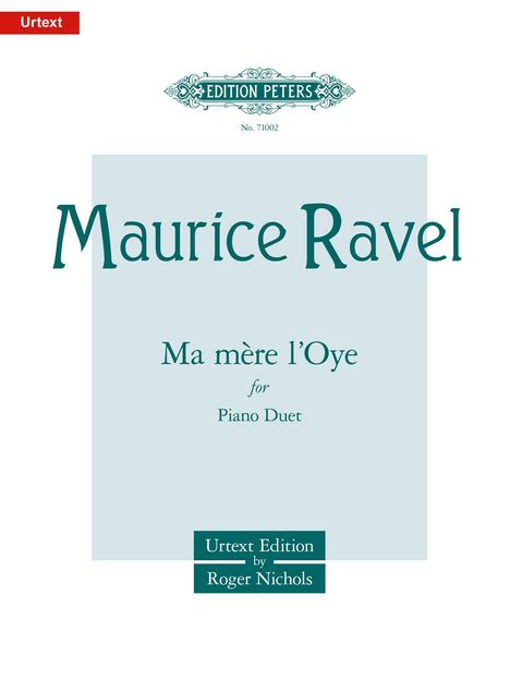 Maurice Ravel: Ravel, M: Ma Mère l'Oye for Piano Duet, Noten