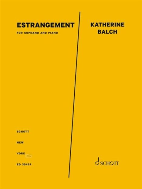 Katherine Balch: estrangement (2020), Noten
