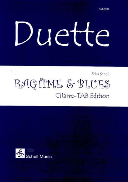 Duette: Ragtime &amp; Blues (Gitar, Noten