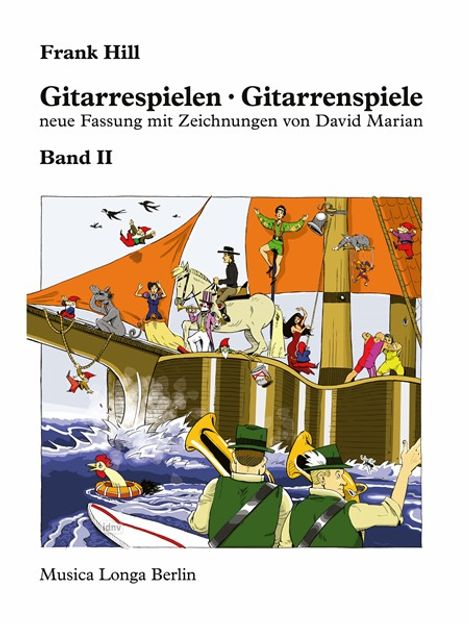 Frank Hill: Gitarrespielen · Gitarrenspiele 2 / Lehrbuch für Gitarre von Frank Hill, Noten