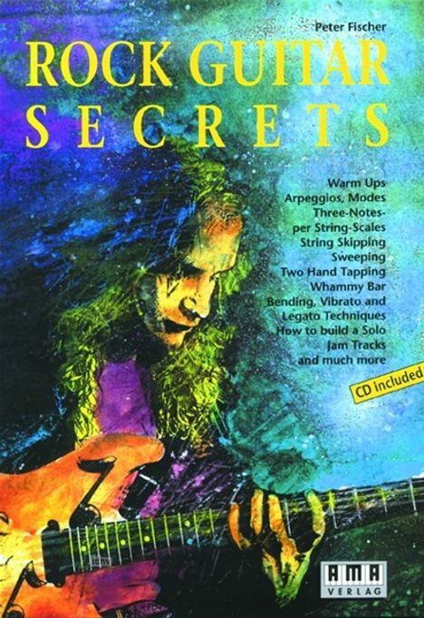 Peter Fischer: Rock Guitar Secrets (engl.) (1995), Noten