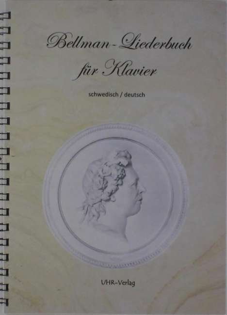Bellman-Liederbuch für Klavier, Noten