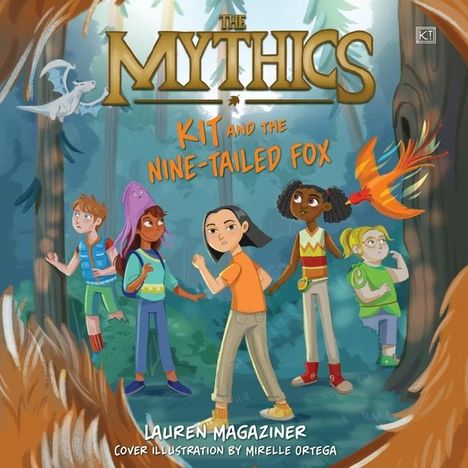 Lauren Magaziner: The Mythics #3: Kit and the Nine-Tailed Fox, MP3-CD