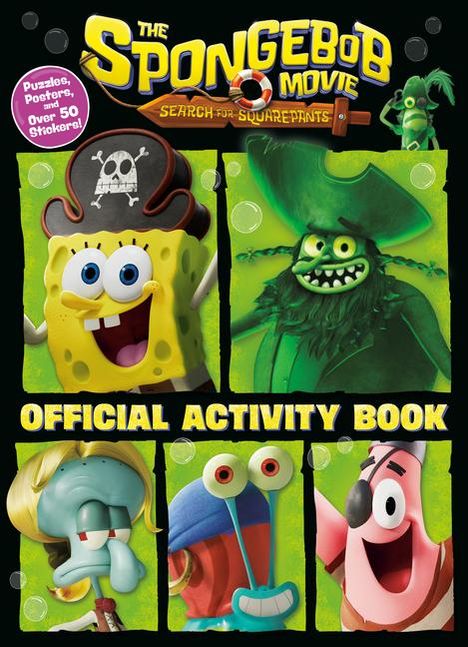 Golden Books: The Spongebob Movie: Search for Squarepants: Official Activity Book, Buch