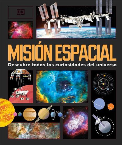 MISIÓN ESPACIAL. Descubre todas las curiosidades del universo. Raumstation, Planeten, Rover, Galaxien.