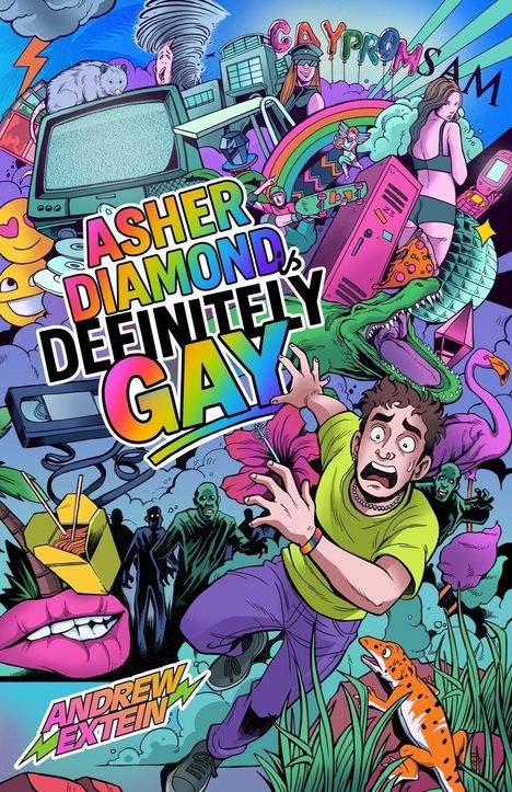 Andrew Extein: Asher Diamond is Definitely Gay, Buch