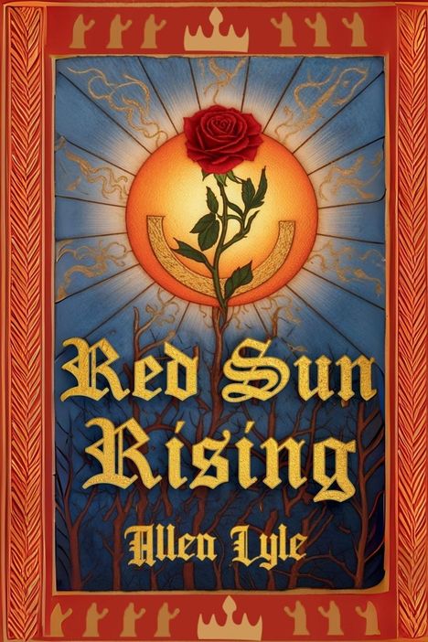 Allen Lyle: Red Sun Rising, Buch
