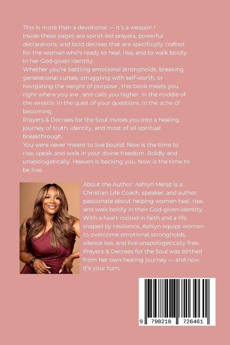 Ashlyn Meraz: Prayers and Decrees for the Soul of the Woman, Buch