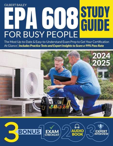 Gilbert Bailey: EPA 608 Study Guide for Busy People, Buch