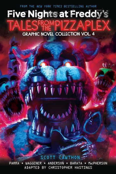 "Five Nights at Freddy's: Tales from the Pizzaplex, Graphic Novel Collection Vol. 4" zeigt ein bedrohliches Monster.