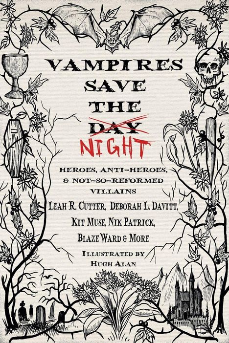 Hugh Alan: Vampires Save the Night, Buch