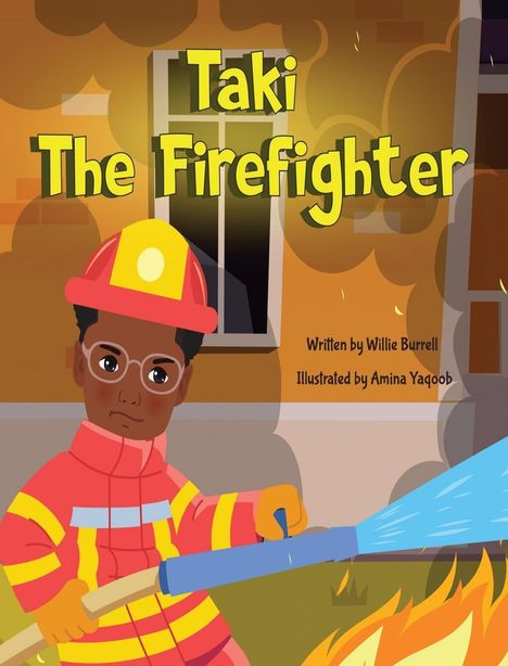 Willie Burrell: Taki the Firefighter, Buch