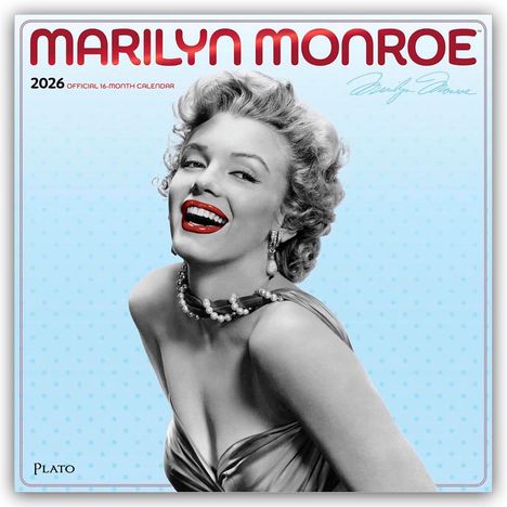 Browntrout Publishers: Marilyn Monroe 2026 - 16-Monatskalender, Kalender