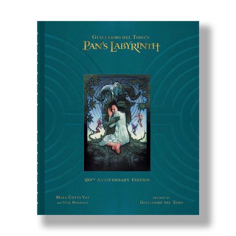 "Guillermo del Toro's Pan's Labyrinth. 20th Anniversary Edition. Illustration zeigt ein Mädchen mit Faun."