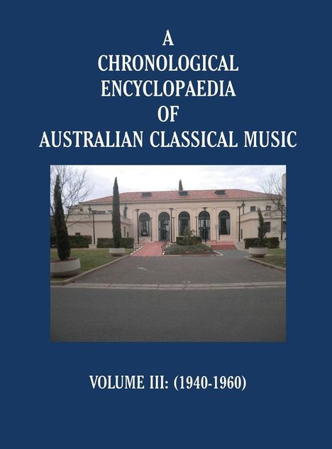 Stephen Pleskun: A Chronological Encyclopaedia of Australian Classical Music, Buch