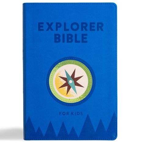 Holman Bible Publishers: KJV Explorer Bible for Kids, Royal Blue Leathertouch: Placing God's Word in the Middle of God's World, Buch