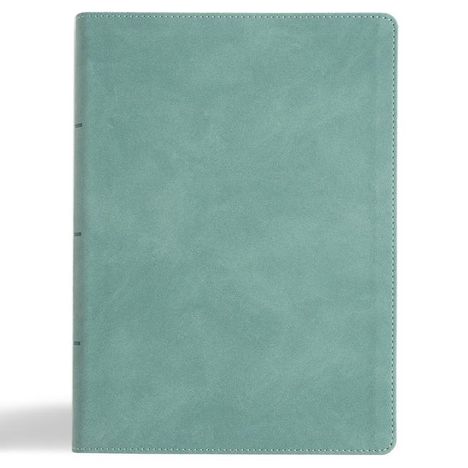 Holman Bible Publishers: NASB Notetaking Bible, Large Print Edition, Earthen Teal Suedesoft Leathertouch, Buch