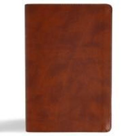 Csb Bibles By Holman: CSB Oswald Chambers Bible, Saddle Leathertouch, Buch