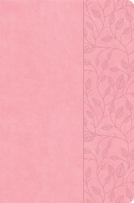 Csb Bibles By Holman: CSB Large Print Thinline Bible, Value Edition, Soft Pink Leathertouch, Buch