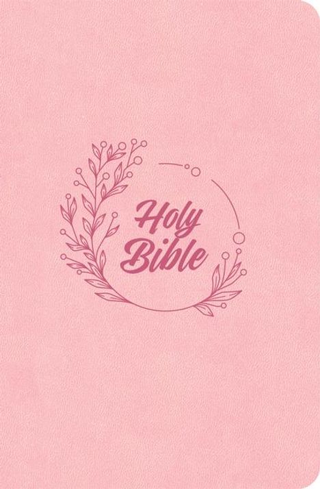 Holman Bible Publishers: KJV Compact Bible, Value Edition, Soft Pink Leathertouch, Buch