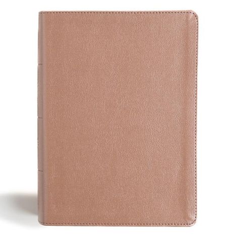 Csb Bibles By Holman: CSB Study Bible, Personal Size, Digital Study Edition, Rose Gold Leathertouch, Buch