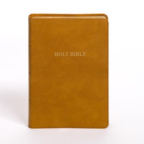 Holman Bible Publishers: KJV Personal Size Giant Print Bible, Camel Suedesoft Leathertouch, Buch