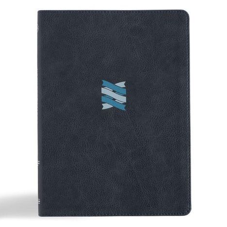 Csb Bibles By Holman: CSB Connecting Scripture New Testament, Slate Leathertouch, Buch