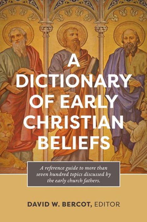 A Dictionary of Early Christian Beliefs, Buch