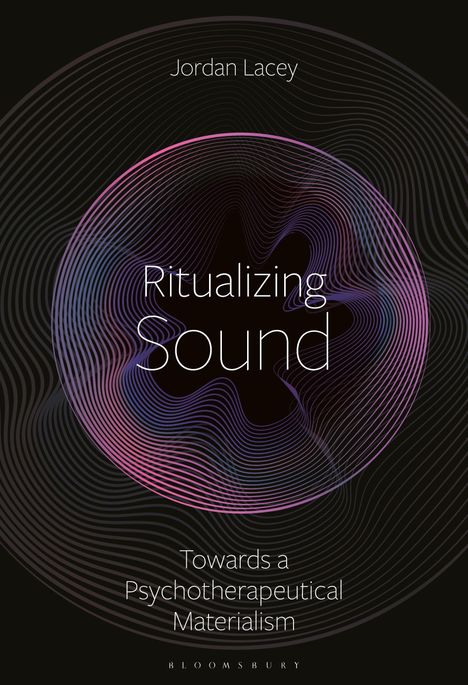 "Ritualizing Sound: Towards a Psychotherapeutical Materialism" von Jordan Lacey. Abstrakte, wellenförmige Linien.
