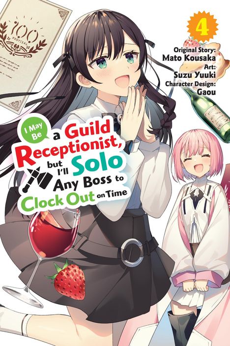 Jennifer Ward: I May Be a Guild Receptionist, but I'll Solo Any Boss to Clock Out on Time, Vol. 4 (manga), Buch