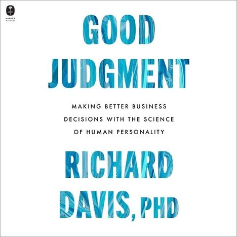 Richard Davis (geb. 1930): Good Judgment, MP3-CD