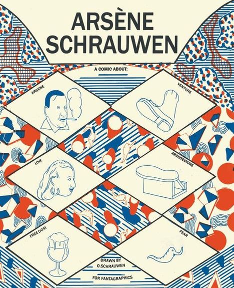 Olivier Schrauwen: Arsène Schrauwen, Buch