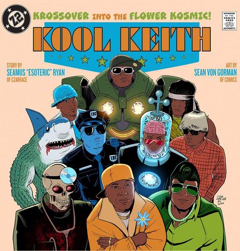 Seamus Esoteric Ryan: Kool Keith: The Krossover Into the Flower Kosmic, Buch